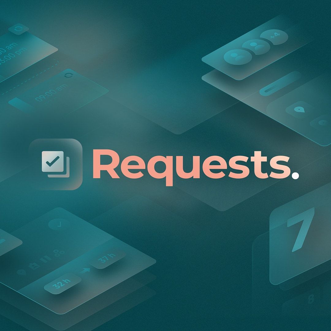 Mobile requests in the scheduling app Agendrix